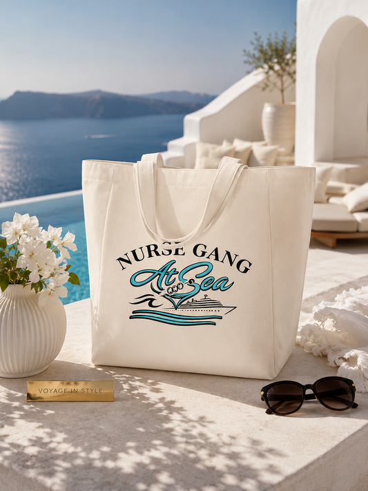 Nurse Gang At Sea Tote ⚓️🇬🇷