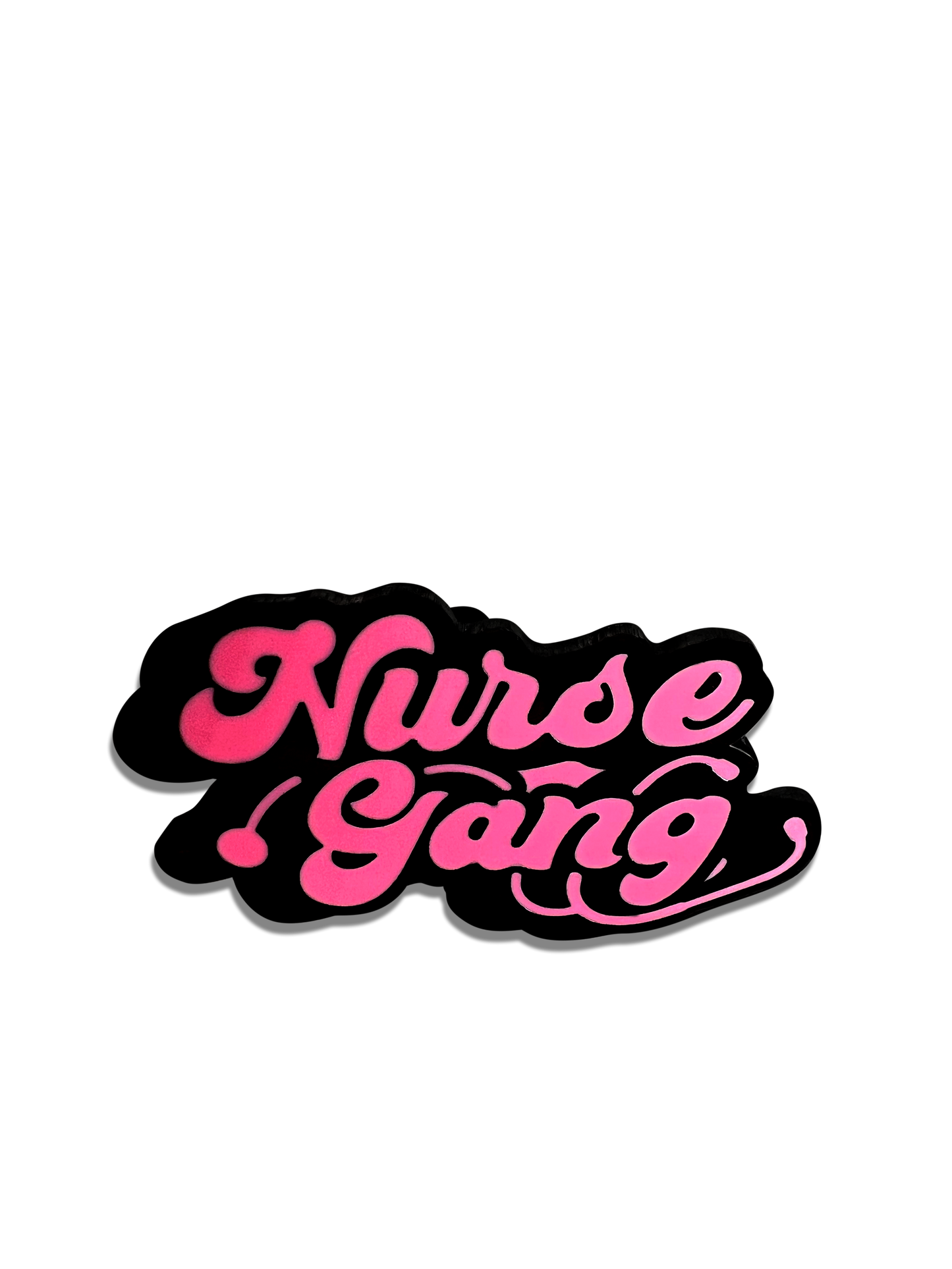 Nurse Gang Nursing Pins - Pink/Blue